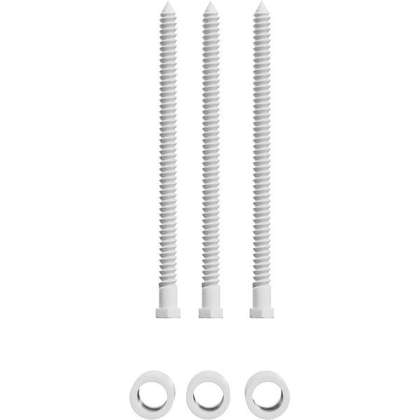 Ekena Millwork Barnfold 2-Door 7/8" Extension Kit, Rocket White GB6007M2EXRW - main